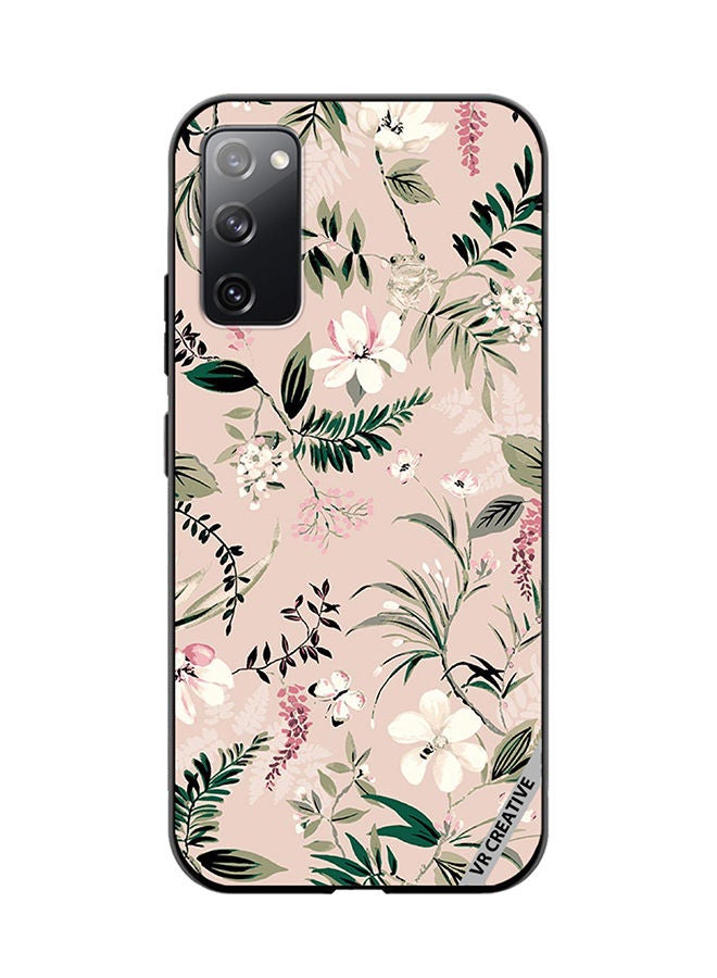 VR CREATIVE Protective Case Cover For Samsung Galaxy S20 FE 5G Whitpi Design Multicolour - Image 1