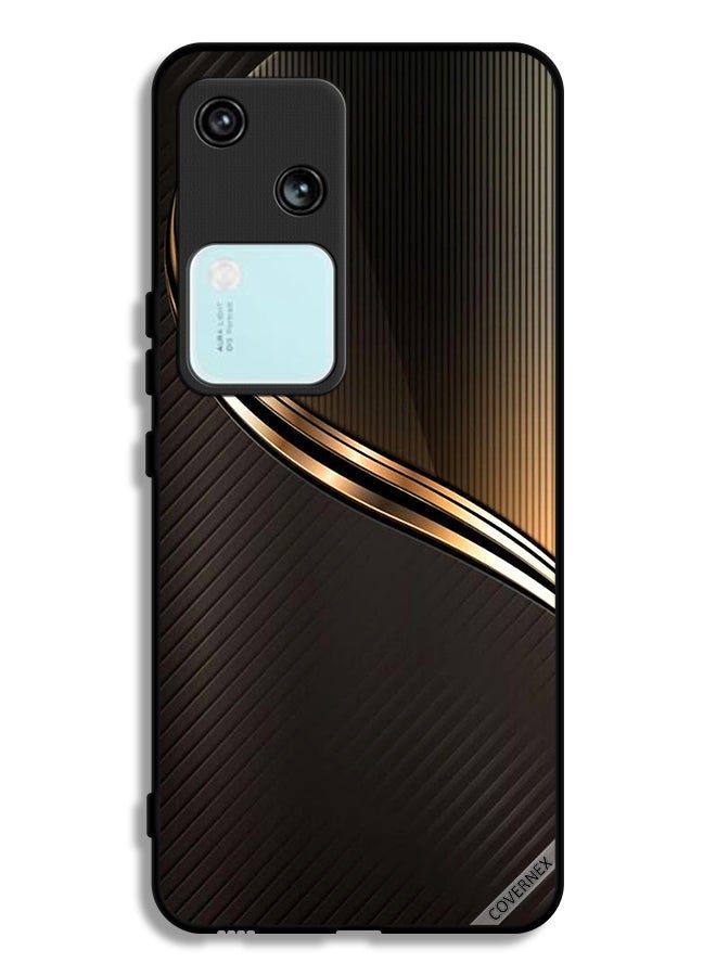 Covernex Vivo V30 5G Protective Case Cover Steel Pattern - Image 1