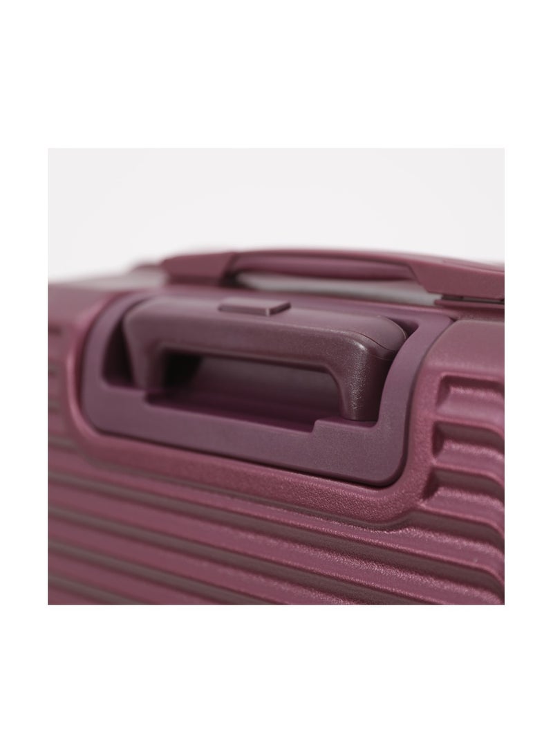 AMERICAN FLYER Hardshell Luggage Spinner Trolley Bag 3 Pieces Set,Burgundy (S-20",M-24",L-28") - Image 5