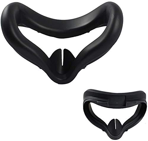 RGEEK VR Silicone Face Cover for Quest 2, Sweat-Proof Lightproof Non-Slip Washable Replacement Face Pads for Quest 2 Accessories - Image 2