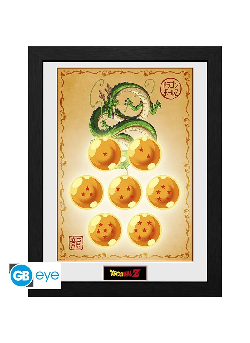 ABYstyle ABYstyle DRAGON BALL - Framed print DBZ/"Dragon Balls" (30x40)