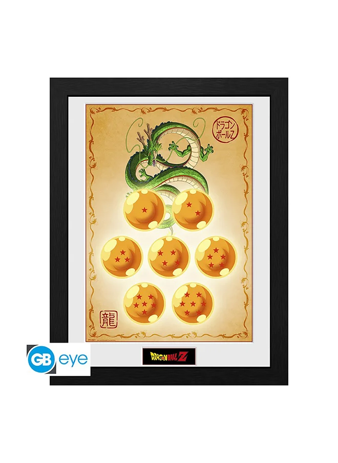 ABYstyle ABYstyle DRAGON BALL - Framed print DBZ/"Dragon Balls" (30x40)