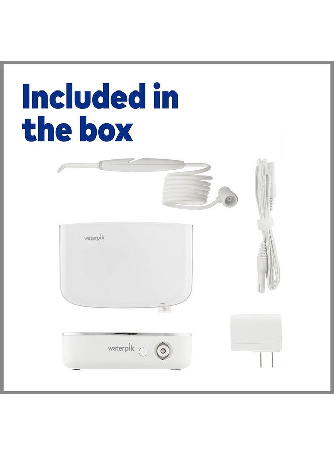 Waterpik Sidekick Portable Water Flosser, Perfect for Travel & Home, ADA Accepted, White/Chrome WF-04 - Image 5