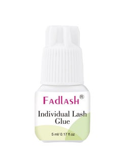 FADLASH Individual Lash Glue FADLASH Cluster Lash Glue 2-3S Dry Time 7-15 Days Retention DIY Lash Extension Glue Self Application Sensitive Lash Cluster Glue Black 5ml (DIY/Cluster Lashes Use Only)  - Image 1
