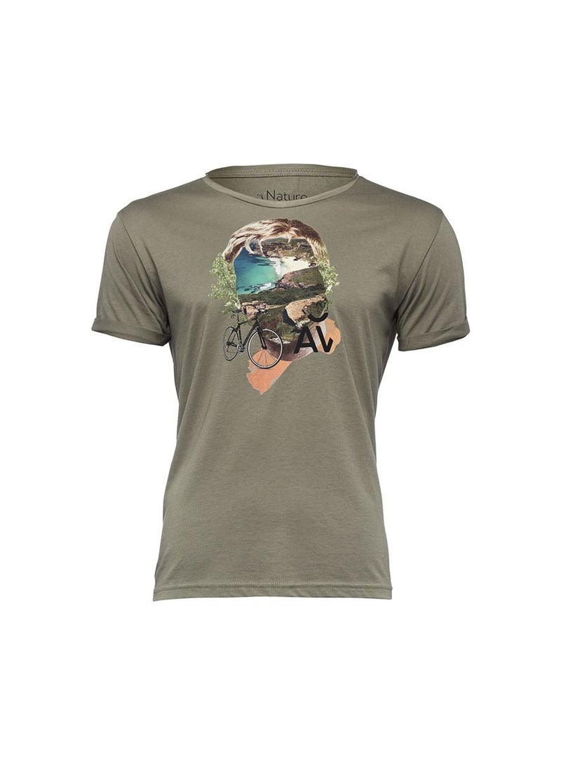 Biggdesign Mens T Shirt Printed Short Sleeve Soft Cotton Casual  - Image 1