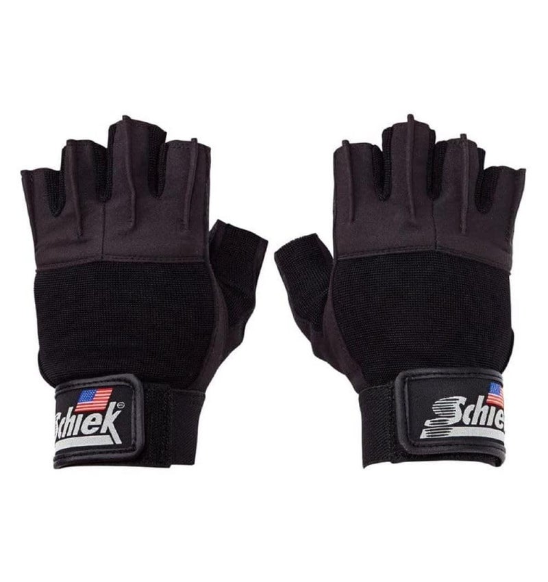 Schiek Sports 530 Platinum Lifting Gloves - Wrist Wrap Non Slip Exercise Gloves - Image 1