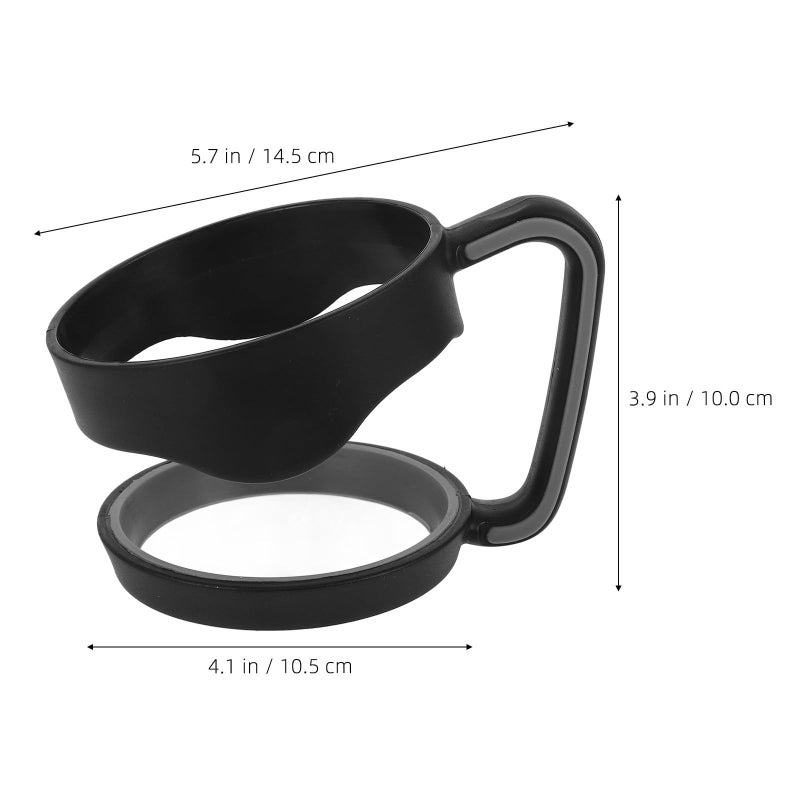 30 Oz Stainless Steel Tumbler Handle Grip For Insulated Cup Black Trim Car Cup Holder Travel Mug Coffee Tumbler - Image 3