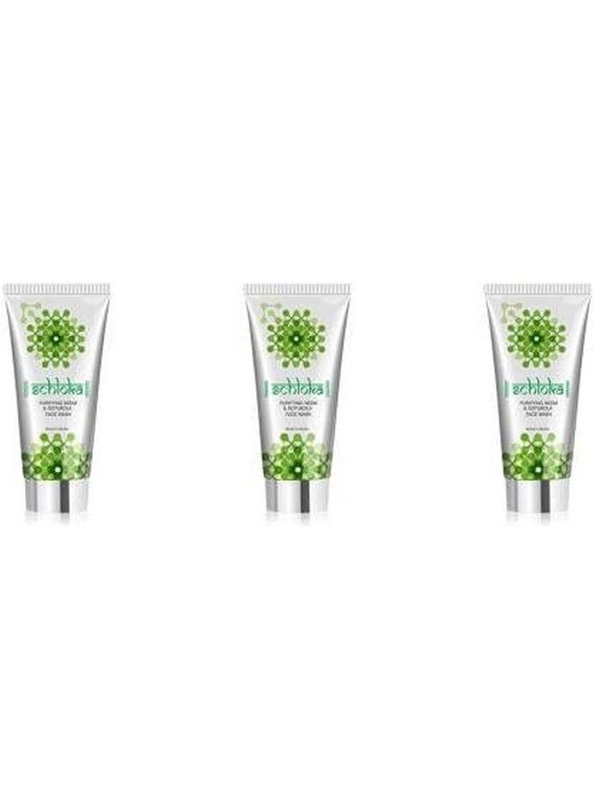 Modicare Schloka Purifying Neem & Gotukola (3*60 Ml) Face Wash (180 G) - Image 1