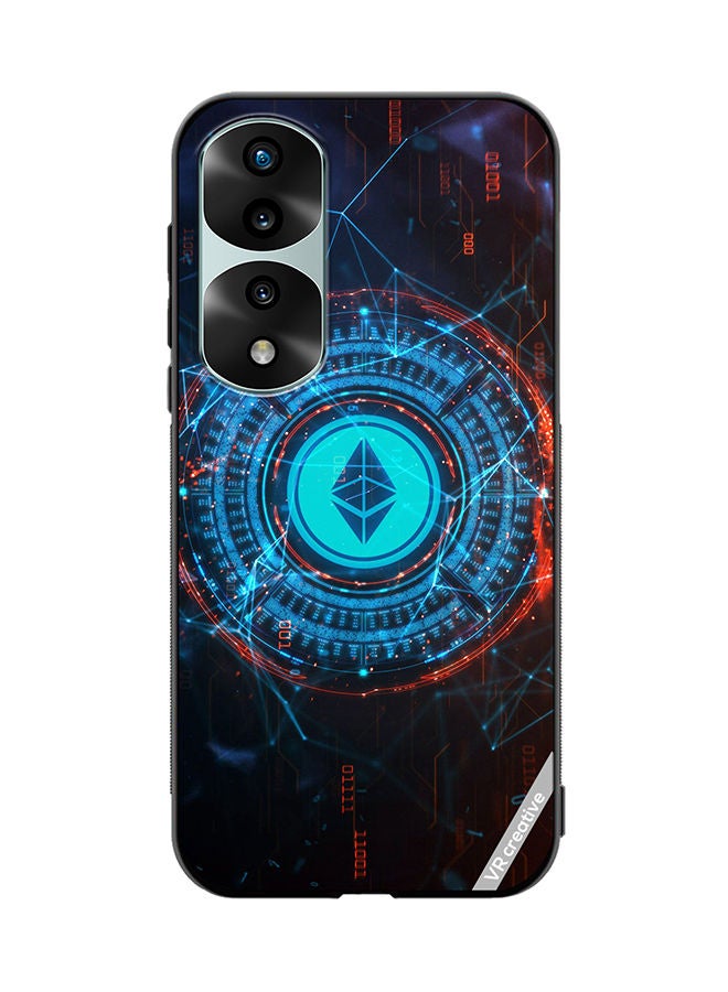 VR CREATIVE Protective Case Cover For Honor 70 Pro plus Etherium Design Multicolour - Image 1
