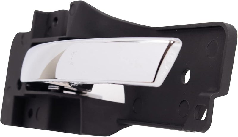 TRQ Front Left Interior Door Handle Chrome Driver Side Compatible with 2008-2016 Chrysler Town & Country 2008-2020 Dodge Grand Caravan 2012-2015 Ram C/V - Image 3