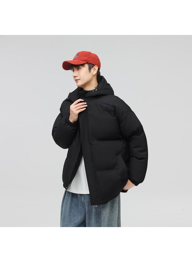 New Autumn And Winter Korean Style Trendy Loose Thickened Men's Cotton Coat Jacket Women's Casual Couple Cotton Clothes