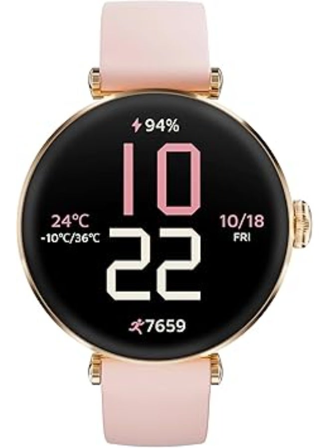 Kieslect Pura Lady Smart Watch with Dual Strap - Gold - Image 5