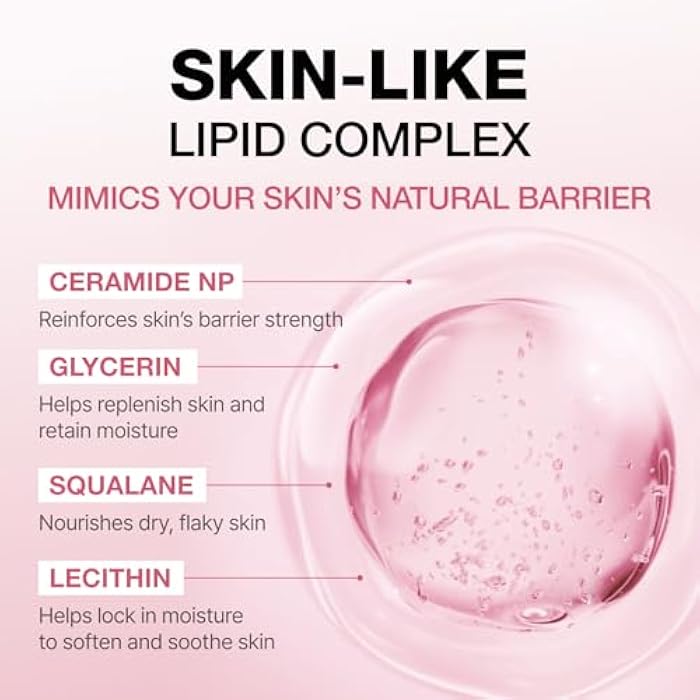 PHYSIOGEL Calming Relief GENTLE FOAMING face wash for Sensitive Skin, Hydrating Facial Cleanser With Cermaide NP, Sulfate Free, Hypoallergenic, Korean Skin care, 6.0 fl.oz - Image 5