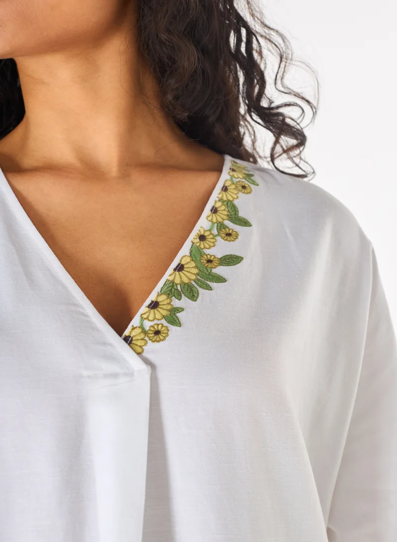 أشيتا فرنانديز Maxi Bikini Coverup Oversized