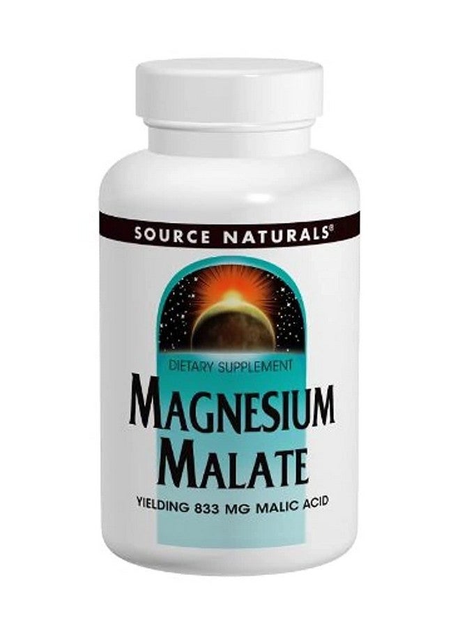 Source Naturals Magnesium Malate 625mg, 200 Capsules - Image 1