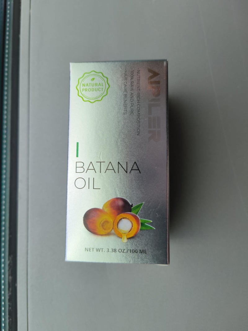 AIPILER Organic Batana Oil for Hair Growth: Dr Sebi approved unrefined 100% pure and raw from Honduras for women and man everyday nature hair care
