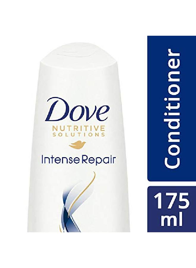 Dove Intense Repair Conditioner 175 Ml With Keratin Actives To Smoothen Dry And Frizzy Hair Deep Conditions Damaged Hair For Men Women - Image 2
