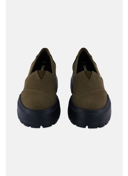 TOMS Women Apargata Combat Low Slip On Casual Shoes, Dark Olive  - Image 4