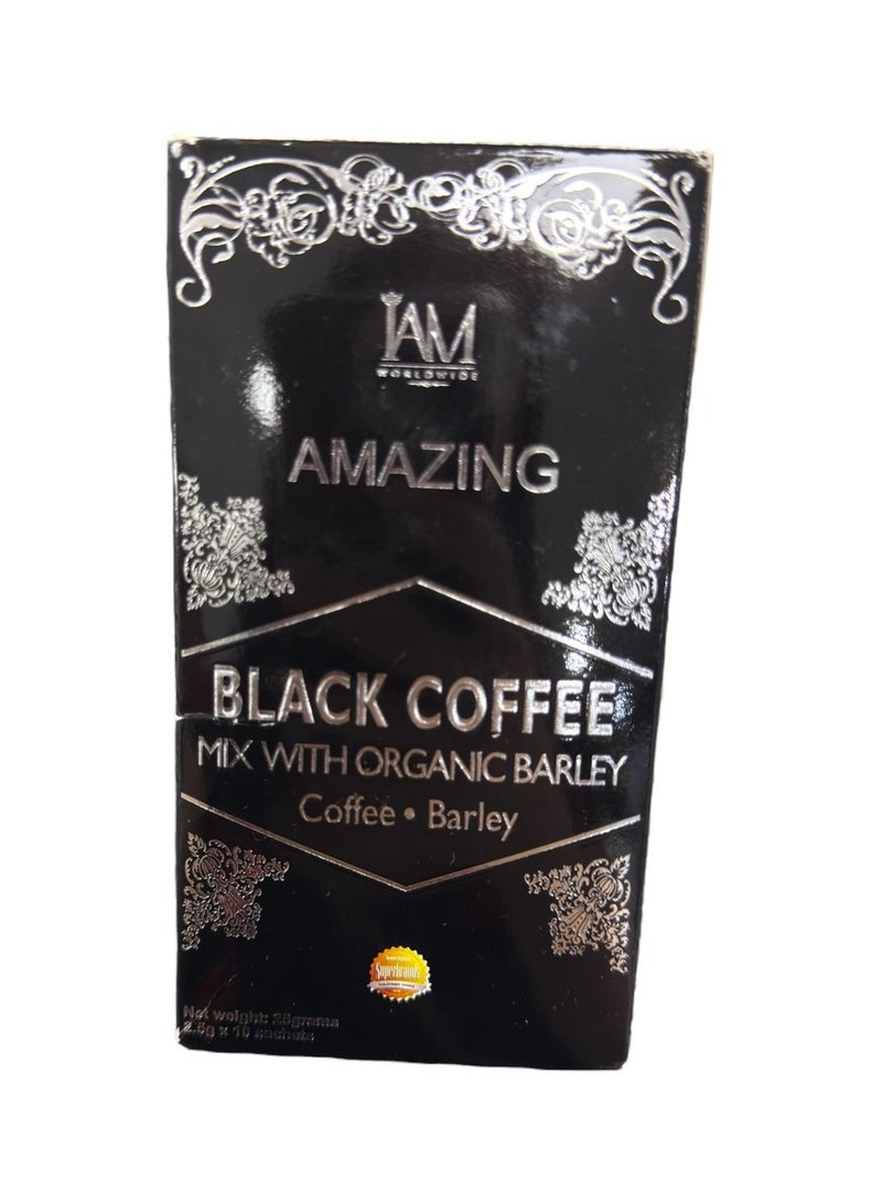 Amazing black coffee mix barley