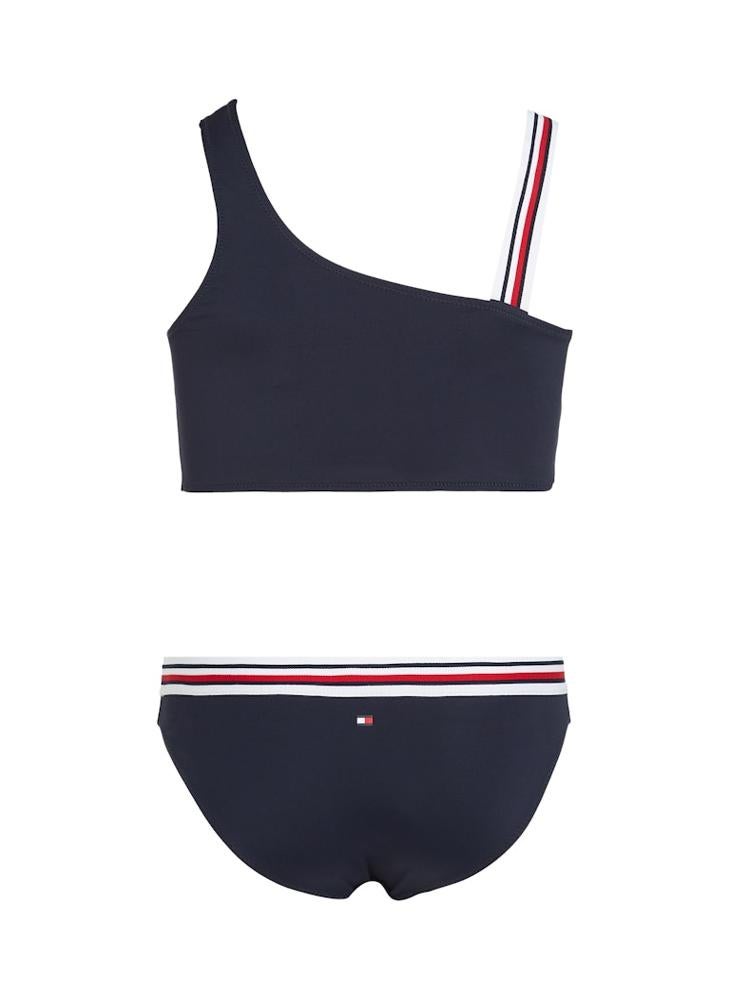 TOMMY HILFIGER Kids One Shoulder Bikini Set  - Image 2
