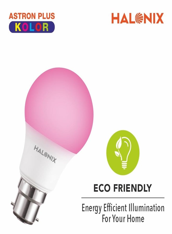 HALONIX LED BULB ASTRON PLUS 9W B22 PINK PACK 2 - Image 2