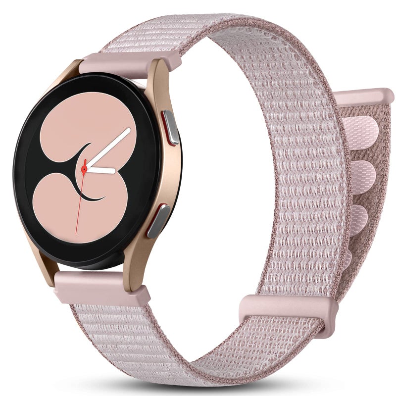 DaQin Compatible with Samsung Galaxy Watch 7 6 5 4 Band 40mm 44mm,20mm Soft Nylon Adjustable Sport Band for Galaxy Watch 5 Pro Band 45mm/Watch 6 4 Classic Band,Galaxy Watch Active 2 Band for Women Men - Image 1