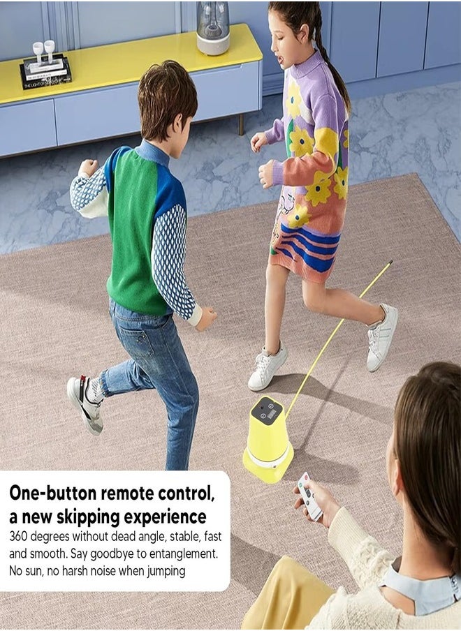 Generic Rope Skipping Machine, Innovative Design  ABS Coordination Improvement Intelligent Counting Rope Skipping Machine Widely Used for Party  - Image 1