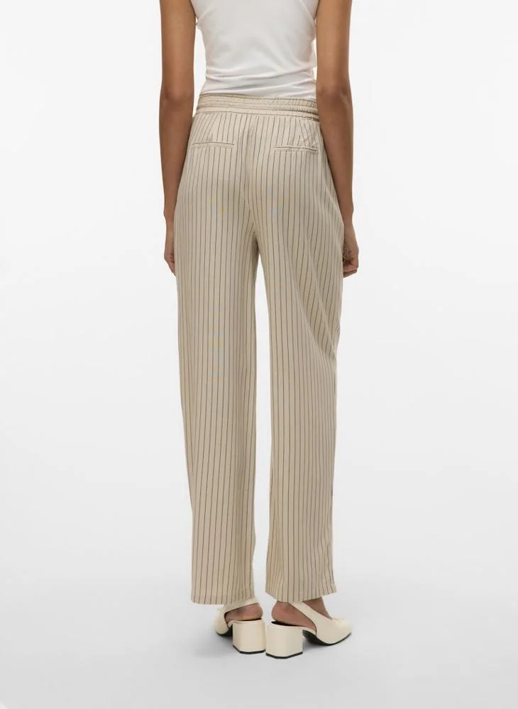 VERO MODA Stripd Wide Leg Pants