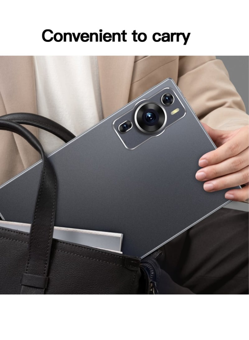 AROAQ P60 Pro 4G Wifi Android Tablet, 10.1 Inch Screen Octa Core Ultra Slim Mobile Phone Tablet, Multifunctional Dual Camera Touch Screen Pad, (1pc, Grey, 4GB RAM 32GB ROM) - Image 2