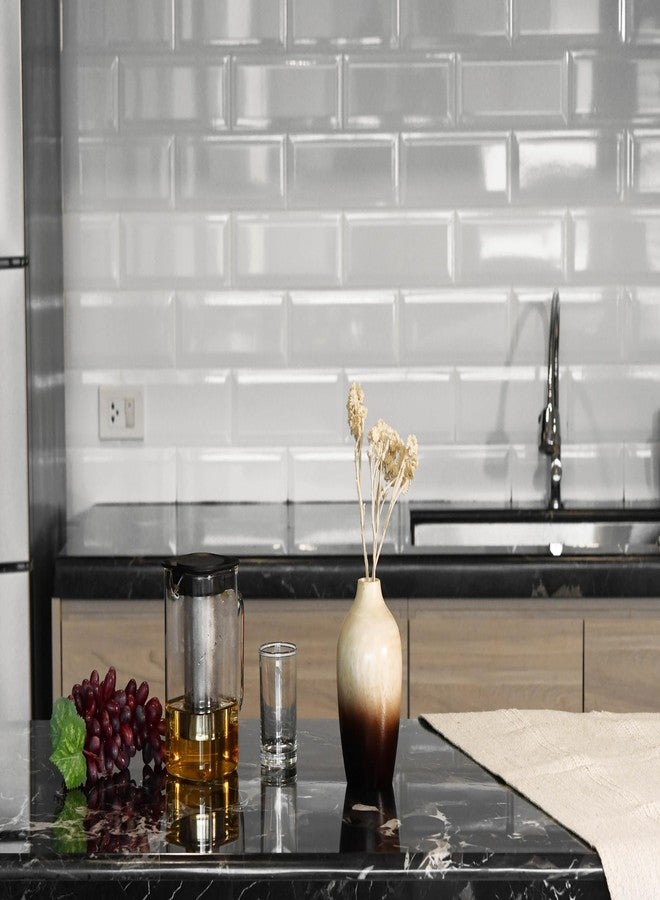 AeraVida 6-inch Mango Wood Flower Vase - Handmade Bottle Shaped Decorative Wooden Tabletop Vase for Rustic Home Décor | Brown to Black Gradient Indoor Centerpiece | Artisan Mango Tree Vase for Dried Flowers - Image 4