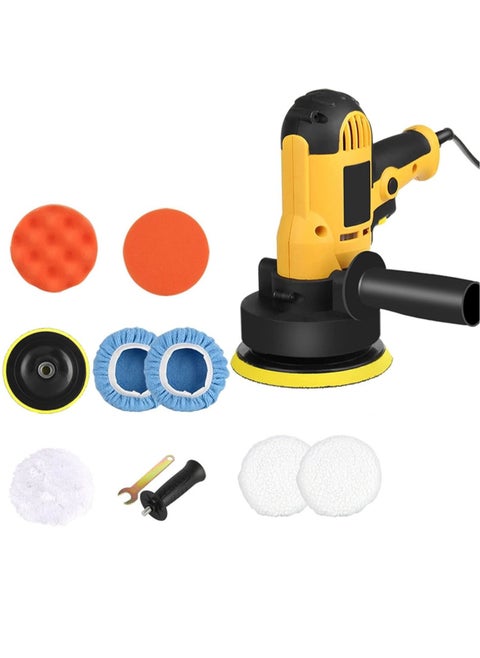 SCIENISH 700W Polisher Machine Kit, Variable Speed Car Buffer Polisher, Home DIY Polisher Car Buffer Polisher Waxer Kit, for Car Sanding Polishing Waxing Sealing Glaze