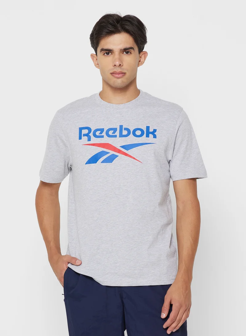 ريبوك Bruno Big Logo T-Shirt