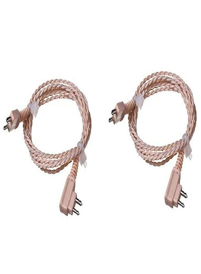 Generic 2-Pin Hearing Aid Wire for Pocket Model Hearing Aid