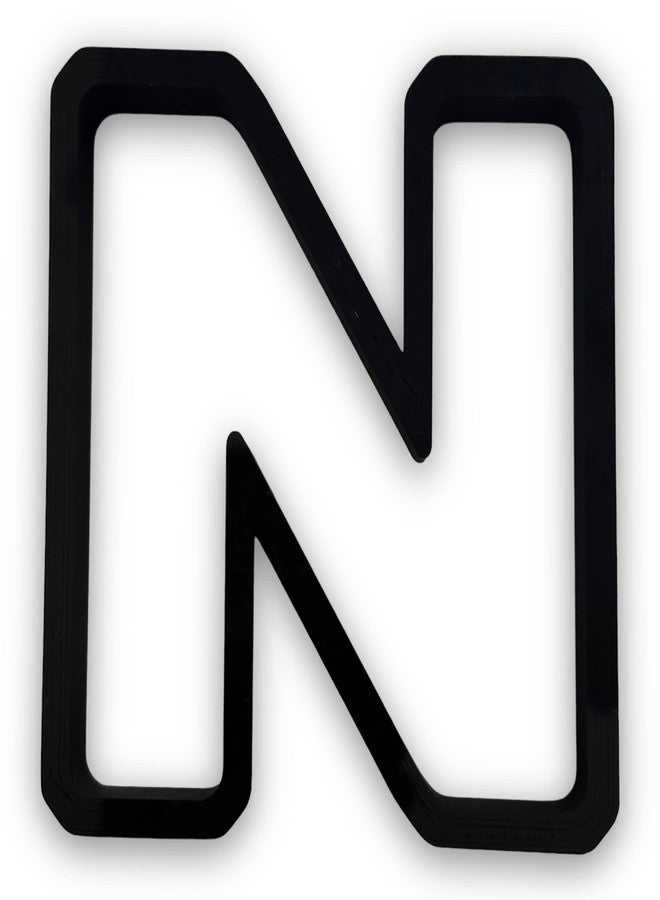 Bundle of Fun N Capital Block Letter Cookie Cutter with Easy to Push Design (3.5 inch) - Image 1