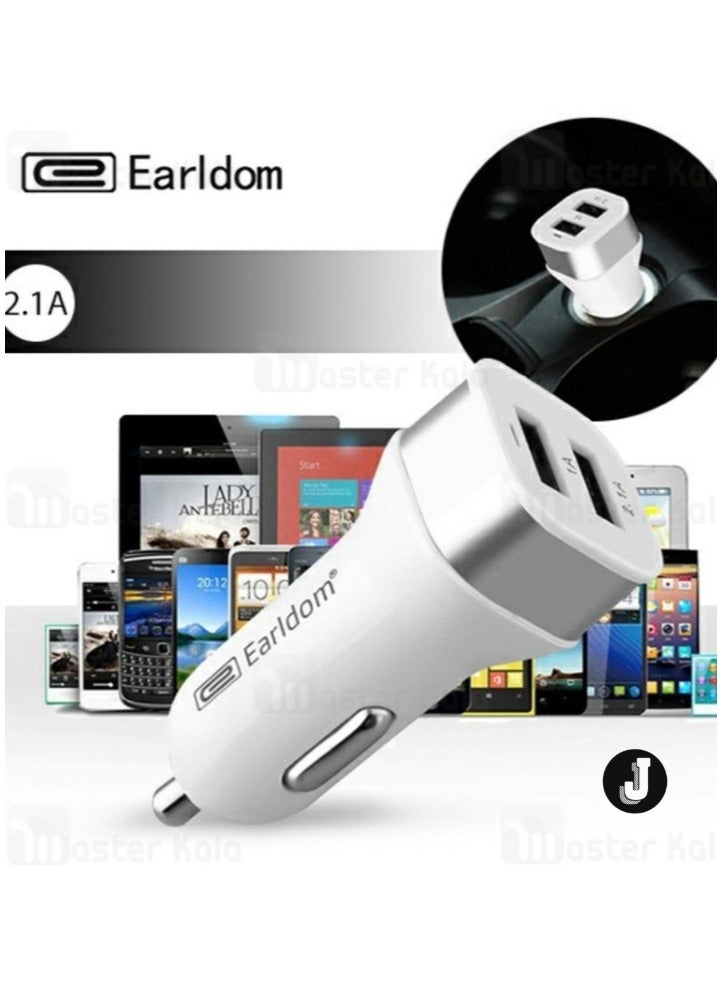 JAJEEK "ES-138 Car Charger 2.1A – Compact Dual USB Car Phone Charger for Fast Charging" - Image 1
