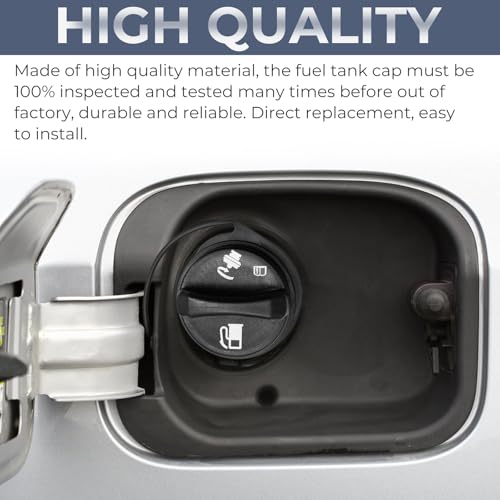 Anleecap Gas Cap Fuel Cap for Chevrolet GMC Cadillac, 1999-2003 Silverado/Sierra 1500 2500, 2000-2003 Yukon/Tahoe/Suburban 1500 2500, 2001-2003 Sierra/Silverado 2500HD 3500, 2002-2003 Escalade, GT231,15763227 - Image 3