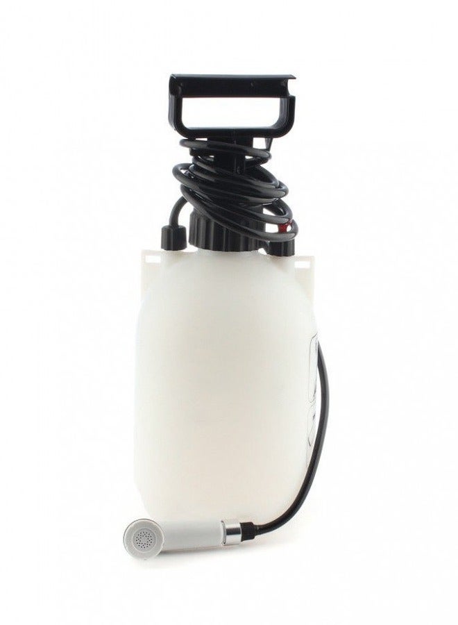 كادي ون شطاف ومضخة ماء للرحلات و التخييم يدوية متنقلة 3 لتر مع شطاف ماء بطول 3 متر - Image 3