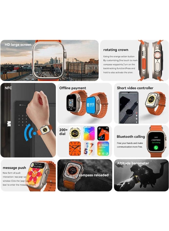 zedx - Smart Watch Ultra 8 new series of Apple copy - Image 1