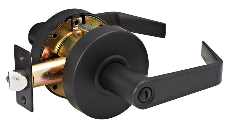 Master Lock SLCHPV10B Heavy Duty Lever Style Grade 2 Commercial Privacy Door Handle, Oil Rubbed Bronze Finish - Image 1