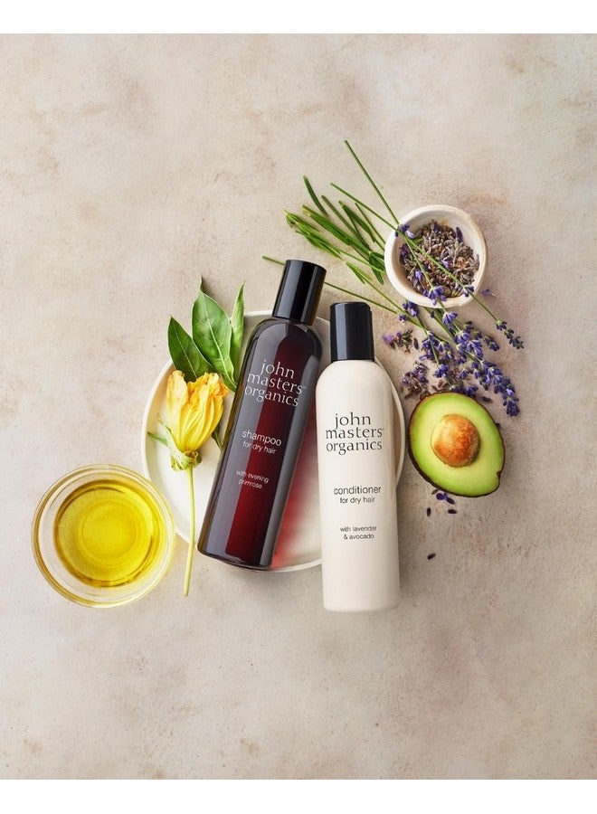 John Masters Organics Shampoo For Dry Hair 16 Oz | 70%+ Organic Ingredients | Sulfate-Free | Organic Evening Primrose | Cruelty-Free - Image 2