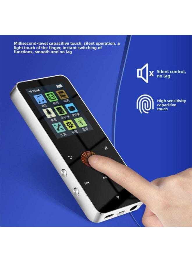 MP3 Player - Bluetooth MP3 Player for Students - 1.8 blue no bluetooth, 4gb - Portable Music Player, English Learning Dictionary, Walkman, Wireless Study, Mp4 Support, Exam Listening - Image 5