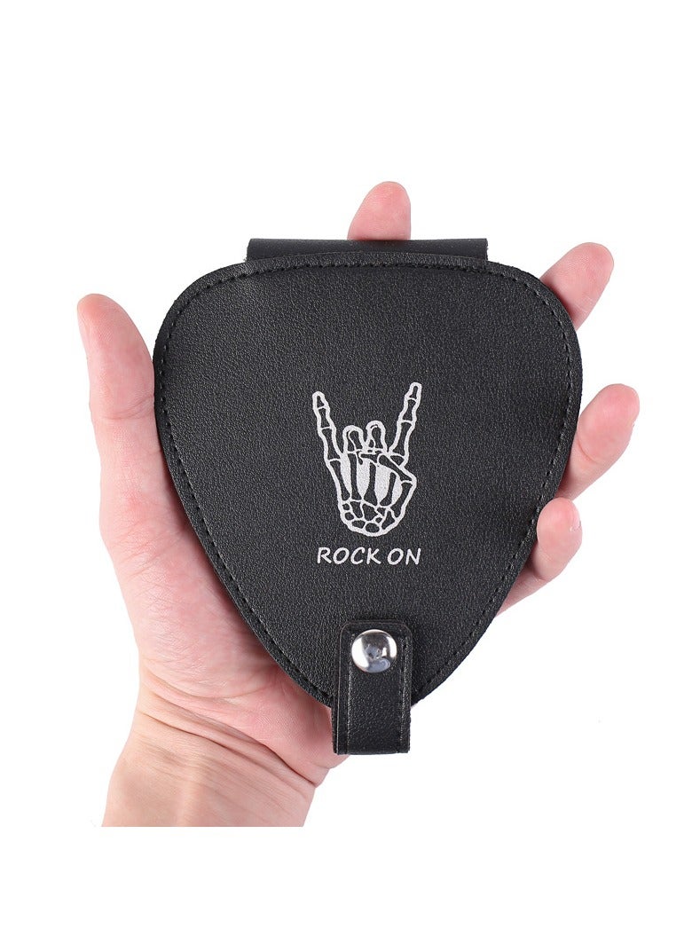 general 22PCS Guitar Picks with Case - 6 Thicknesses (0.46-1.5mm) Celluloid Plectrums & PU Leather Storage Bag for Acoustic Electric Guitar - Image 4