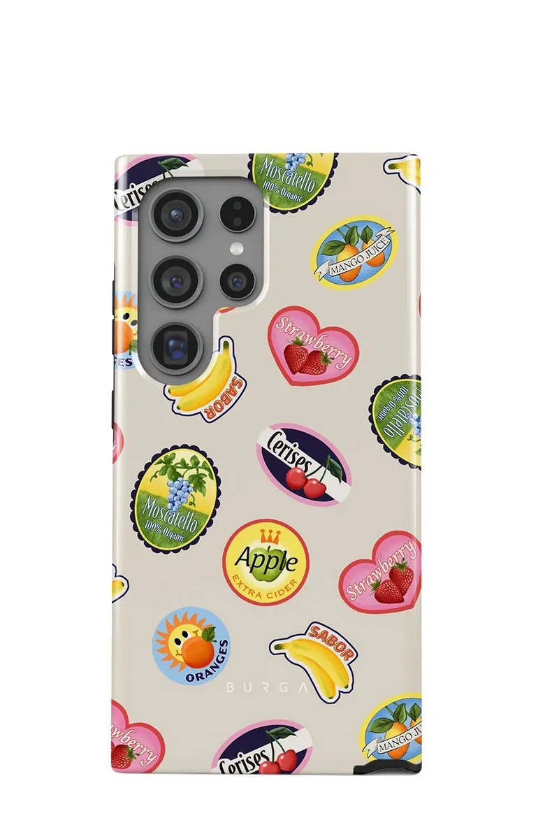 BURGA Samsung Galaxy S24 Ultra Case - Flavour For Screen &amp; Camera Protection Printed Case