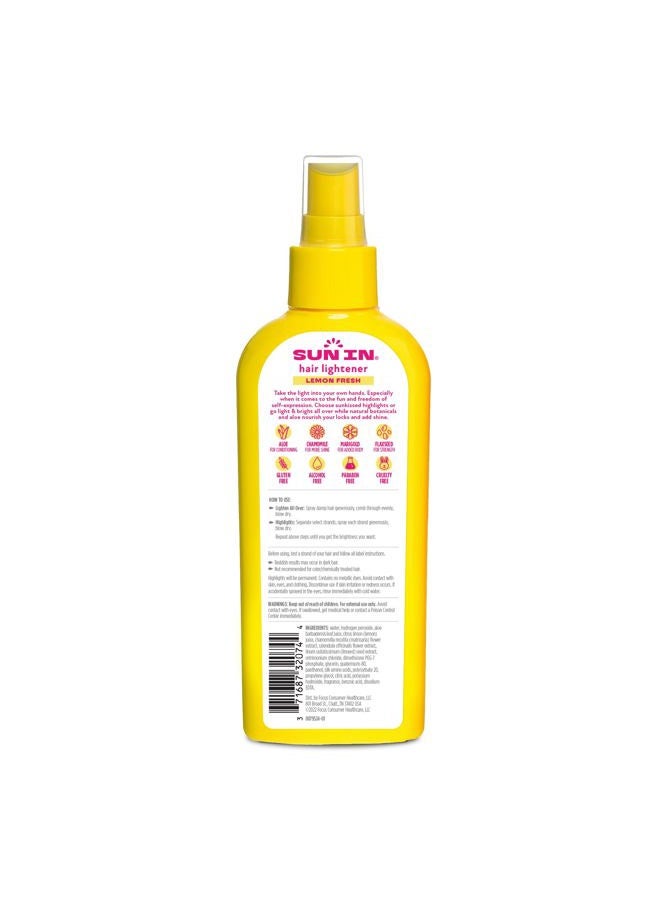 Sun In Sun-In Hair Lightener Spray Lemon Fresh, Lemon Fresh 4.7 oz Thank you to all the patrons We hope that he has gained the trust from you again the next time the service - Image 3