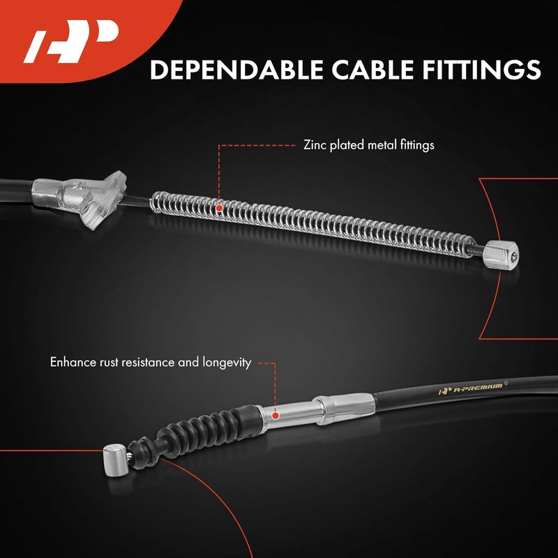 A-Premium Parking Brake Cable for Toyota Prius 2003-2008 - Image 4