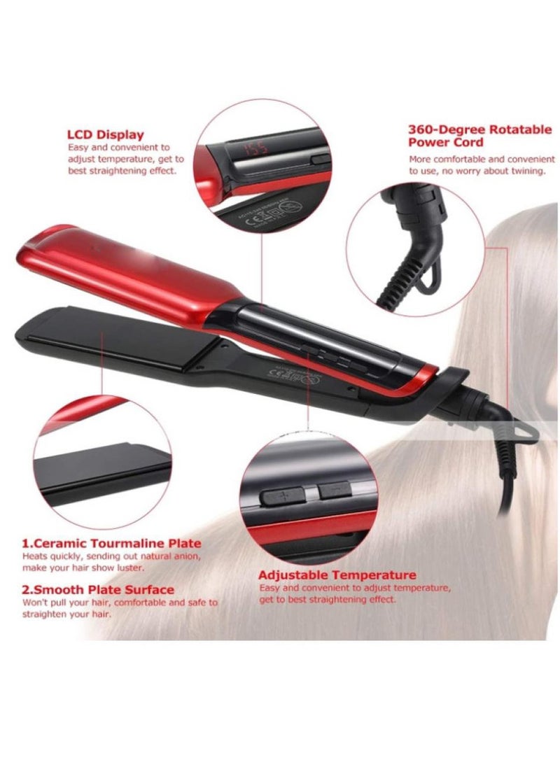 Portable Hair Straightener (Red) - pzsku/ZC35314506DD0F7DC406BZ/45/_/1706189098/2aeefb03-106e-4dd9-bbe5-bed4caececab