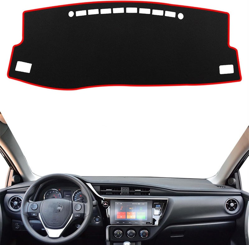 Wivplex Dashboard Cover Mat for Toyota Corolla 2014-2018 - Image 4