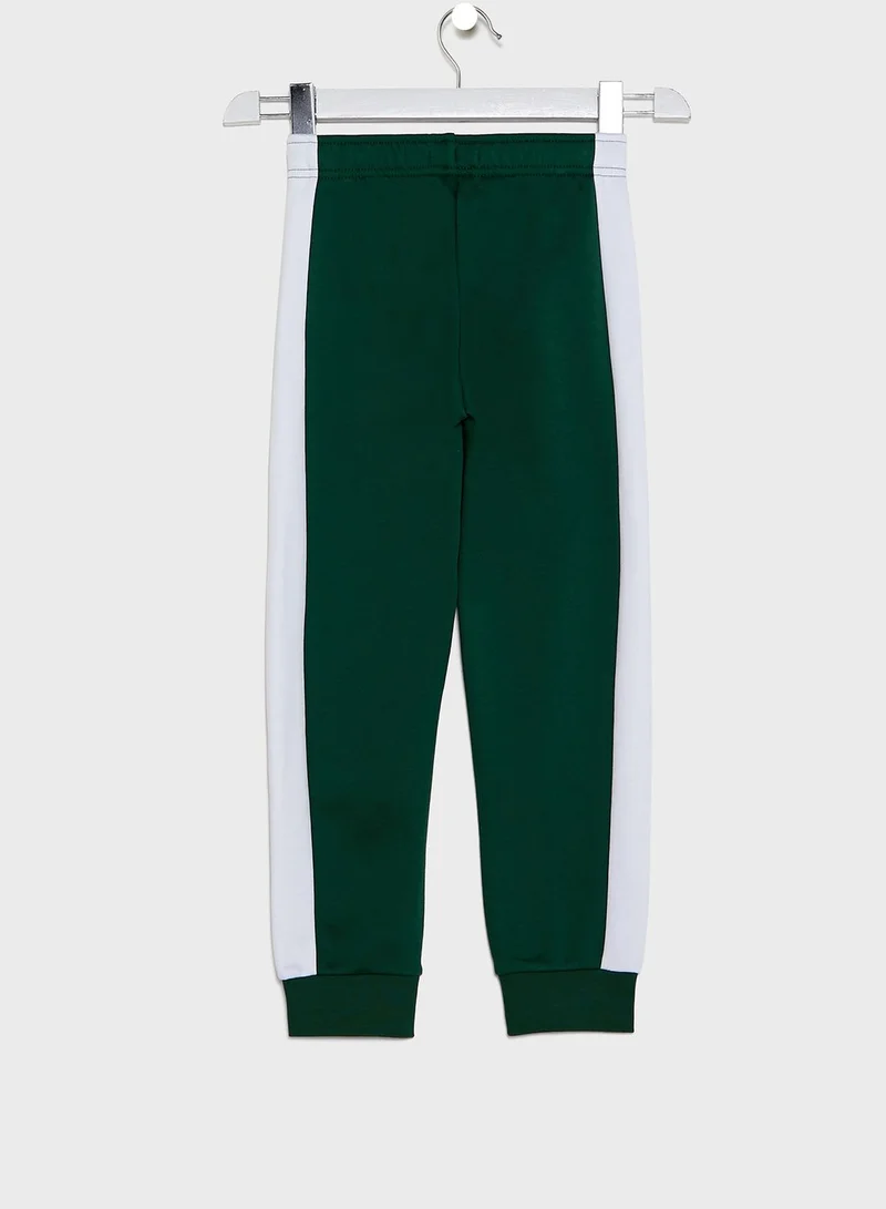 LACOSTE Kids Side Striped Sweatpants