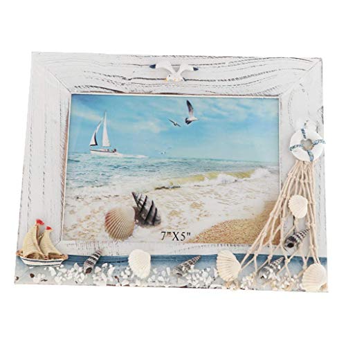 Nautical Theme Wooden Photo Frames Picture Holder Home Coffee Shop Decoration Collectable Gifts  E