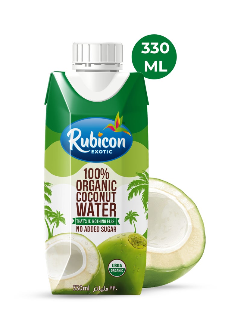 Rubicon Organic Coconut Water, 100% Natural Hydration - Image 1
